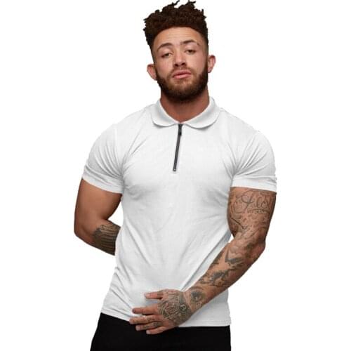 ALPHA KILLA Short Sleeve Polos For Men