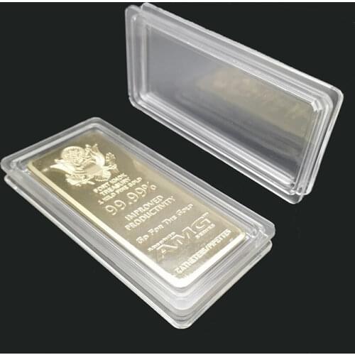 LOT X 1 PIECES 5 OZ Ounce gold silver bullion box - Direct Fit 96*40*7mm FORT KNOX tungsten bar case