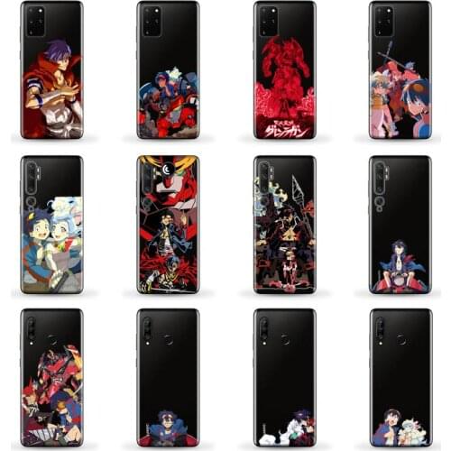 Tengen Toppa Gurren Lagann Phone Case for SAMSUNG A51 52 50 71 31 21 S ultra 20 fe plus redmi note 10 8 9 pro HUAWEI P30 40 lite