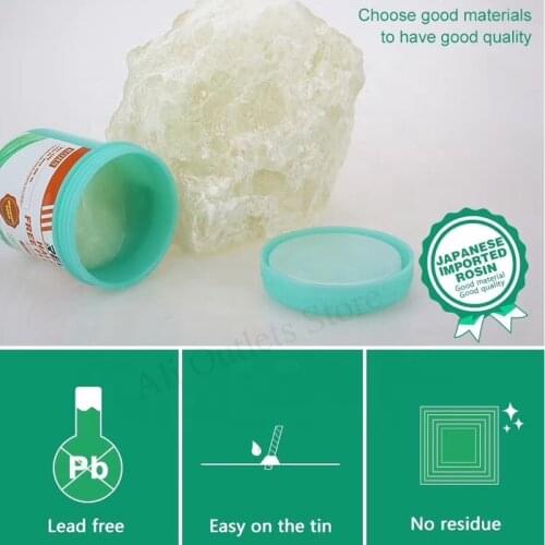 RELIFE RL-559-IM 100g PCB SMD BGA flux lead-free and halogen-free environmentally friendly no-clean rosin solder paste Solder