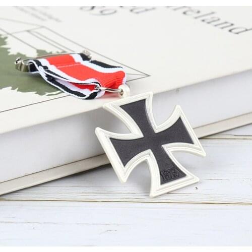 Germany 1939 Iron Cross Medal Badge 2nd Class With Ribbon