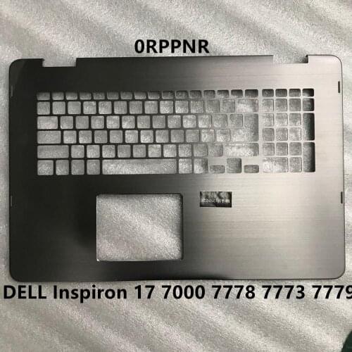 For new DELL Inspiron 17 7000 7778 7773 7779 top cover upper palm rest 0RPPNR RPPNR 460.08509.0005 dark gray