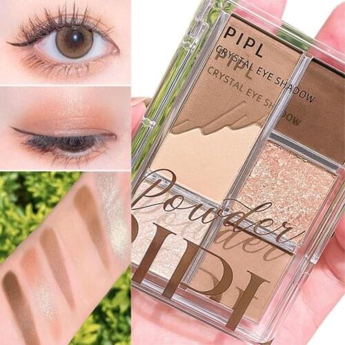 Eyeshadow Palette Matte Shimmering Naturally Long Lasting No Smudging Eye Shadow Makeup Cosmetics Eyeshadow Palette Eye Pigments