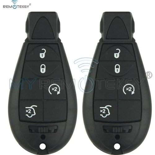 Remtekey 2pcs #5 Journey Grand Cherokee Voyage for Chrysler Jeep Dodge Fobik remote key 434 Mhz 4button 05026336AC