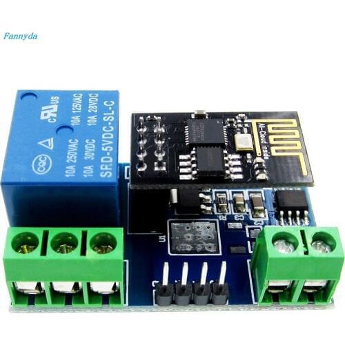 Fannyda ESP8266 5V WiFi Relay Module Things Smart Home Remote Control Switch Phone APP chip module
