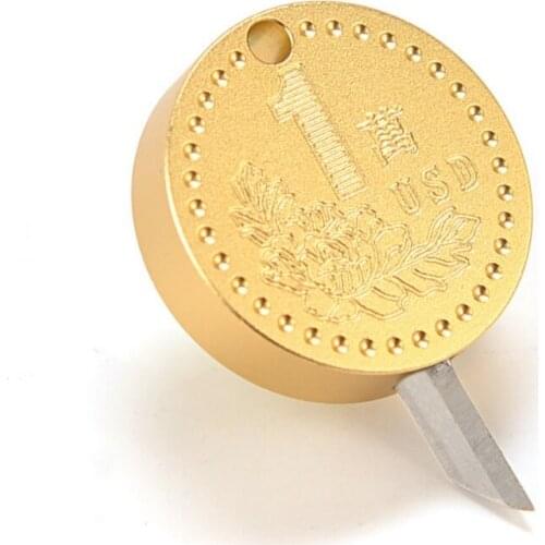 Cutting Tool Stainless Steel Multi-Function Mini Coin Knife EDC Portable Key Ring Pendant Capsule Tiny Kits