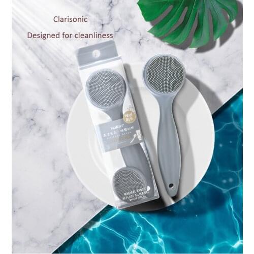 Silicone Cleansing Brush Facial Deep Cleansing Cleansing Brush Massage Beauty Cleanser Pores Exfoliating Facial Cleansing Tool