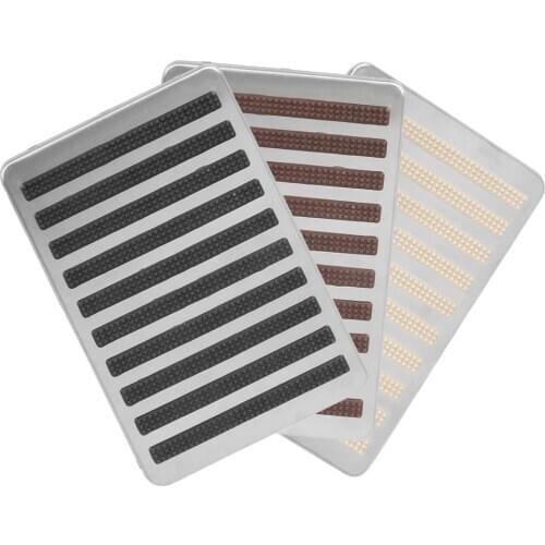 Uxcell Universal Stainless Steel Floor Carpet Mat Plate Foot Rest Pedal Pad Driver Side Patch Foot Heel Pedal