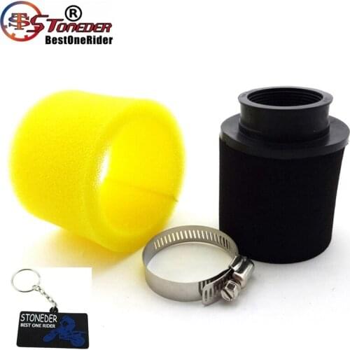 STONEDER Air Filter 42mm For 125cc 140cc ATV Pit Dirt Bike Go Kart Scooter Motorcycle Motocross Taotao Lifan BSE Kayo Apollo