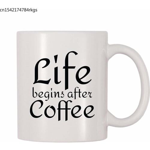 Life Begins After Coffee Mug (11 oz)