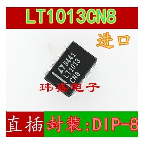 10pcs LT1013 LT1013CN8 DIP-8 foot
