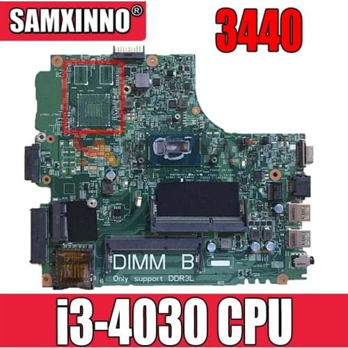 100% working for dell Latitude 3440 motherboard 0RGV81 CN-0RGV81 13221-1 with i3-4030 cpu together