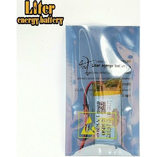 3.7V 500mAh 502540 Lithium Polymer LiPo Rechargeable Battery ion cells For Mp3 Mp4 Mp5 GPS DIY PAD DVD E-book bluetooth headset
