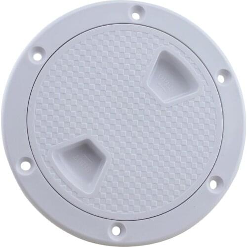 ABS Marine Boat 4" Access Hatch Cover Screw Out Deck Inspection Plate