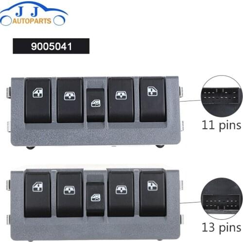 Car Styling 9005041 For Chevrolet NEW SAIL Electric Power Door Glass Windows Lift Switch Relays 11 Pins & 13 Pins