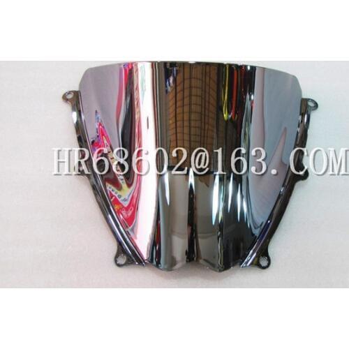 For Suzuki GSXR GSX-R 1000 K7 2007 2008 silver Windshield WindScreen GSXR1000 1000R R