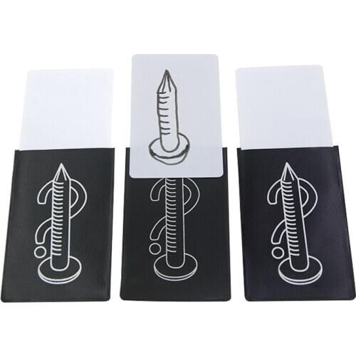 Magic Nail Card Mind Predicts The Cards Magic Tricks Close Up Stage Props Magician Magie Easy To Do Easy Magic Props