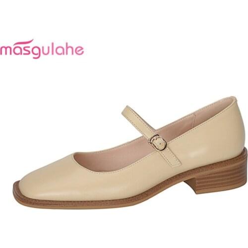 Masgulahe Low-heeled Shoes