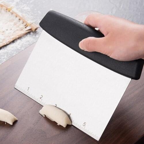 Stainless Steel Good Grips Multi-Purpose Scraper Chopper Dough Cutter Multipurpose Kitchen Utensil Pastry Tools