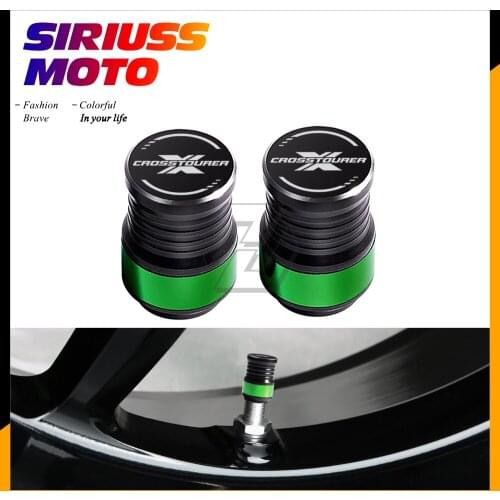 Motorcycle Accessories Wheel Tire Valve Cap Cover Case for Honda Crosstourer DCT