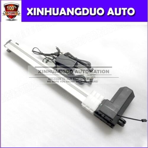 16 inch 400mm stroke DC12V/ 24V 20mm/s Heavy Duty Push 150Kg , Motorized Tv Lift Linear Actuator with Wired handle control