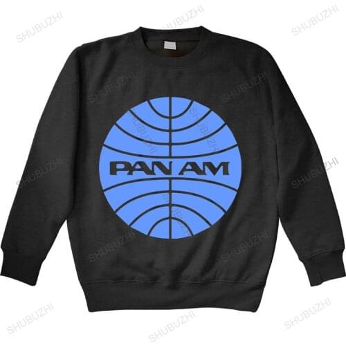Men brand hoodies autumn cotton sweatshirt PAN AM Airlines Inspired by Catch Me If You Can Printed winter hoodie for boys