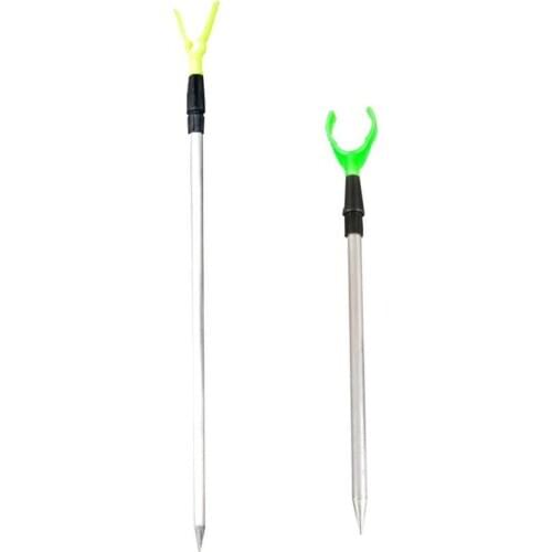 High Quality 80cm 50cm Portable Fishing Rod Bracket Adjustable Extending Outdoor Fishing Rod Holder Outdoor Fishing Accessories