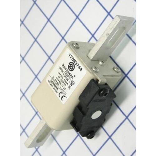 Fuses: 170M3762 100A 690V / 170M3763 125A / 170M3764 160A / 170M3765 200A 690V (1FKE/115) aR