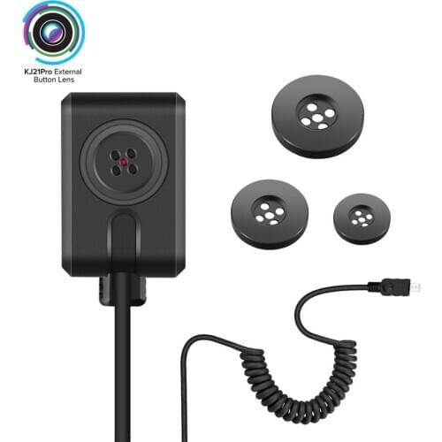 BOBLOV KJ21 PRO Button Camera External Lens Camera 720P Compatible With Small Body Camera KJ21PRO, Not for Mini Boblov KJ21 Can