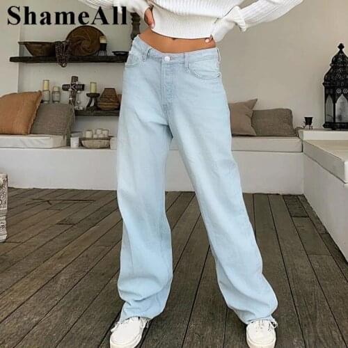 ShameAll Womens Boyfriend Jeans