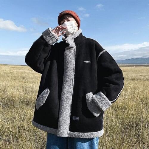 Men Thicken Zipper Streetwear Fashion Mens Jackets 2021 Winter New Mens Warm Coats Men Parka Men Warm Winter Coat