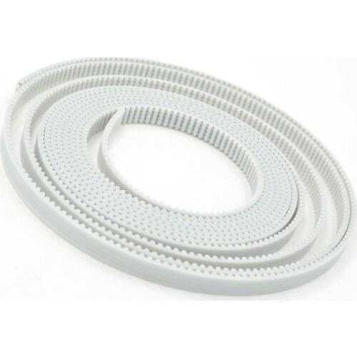 STD S2M Open Synchronous Belt S2M-6, Width 6/9/10/12/15/20mm, Polyurethane Steel PU STD2M, Timing Small Backlash, For 3D Printer