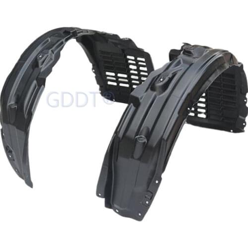 2012-1029 Front Fender Inner for Lancer Ex Mudguard Lining for Lancer Gt Pair No Clips 2007-2018 Front Left and Right Pair Rear