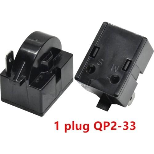 1pcs new refrigerator starter 1 plug QP2-33 Starter thermal protector