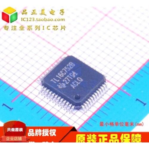 1 PCS/LOTE TL16C752BPTR TL16C752B TL16C752 TQFP-48 Brand new and original