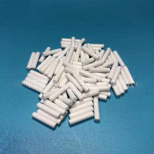 10mm Length 0.8mm 1.0mm 1.2mm Zirconia Ceramic Rod Solid Corundum Insulation High Temperature Resistance Stir Bar Ceramics Shaft