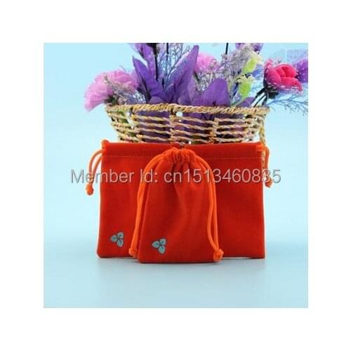 100pcs/lot HIgh quality velvet jewelry bag/pouch for accessories/camera,Size can be customized,Various colors,wholesale