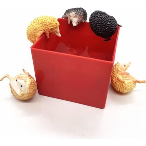 3PCS Japan Capsule Toys Mini Hedgehog Model Figures Cute Pets Gashapon Desktop Kids Toy Y4UD