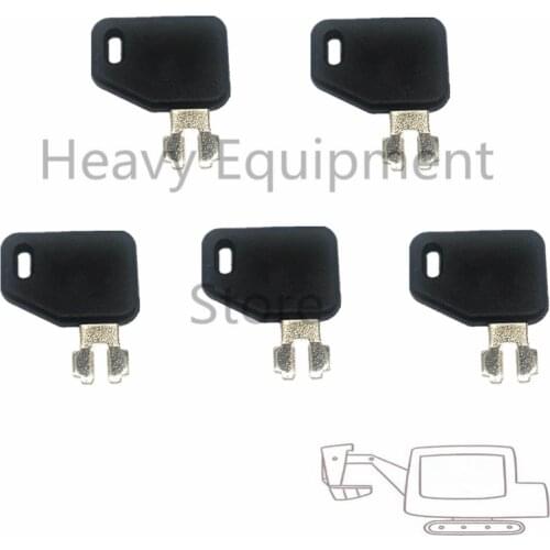 5 Pcs Distribution Battery Box Key For Volvo Excavator Digger Loader Bulldozer