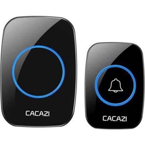 Wireless Doorbell Chime 1 Button 1 Receiver Ring Door Bell Ringdong Ring Doorbell