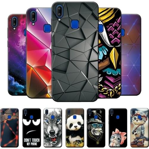 For vivo Y91C Case Phone Back Cover For vivo Y91C Fashion Silicone Case For vivo Y91C Protective Phone Bag on vivo Y91C Case Cat