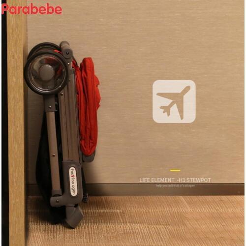 Foofoo stroller Umbrella Stroller with Canopy Airplane Pram Folding Lightweight Baby Stroller for Infant Baby Carriage top brand