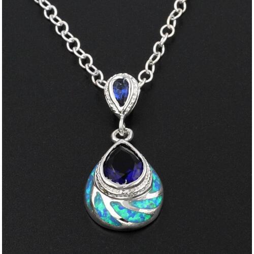HERMOSA Jewelry Fire Opal Necklace Pendant Free Shipping SALE HS0059P