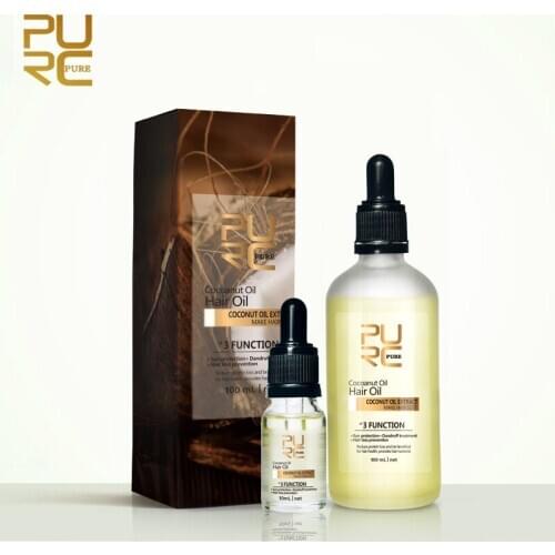 Sun Protection Coconut Oil for Hair Care Anti Hair Loss Moisturizing Hair Oil Thickening Dandruff Hair & Scalp Treatment 40