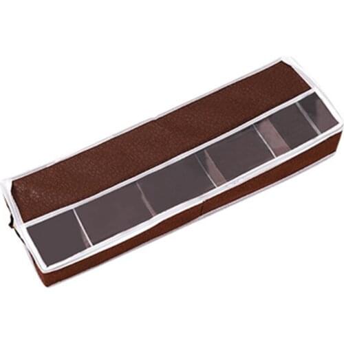 Shoe Storage Box Adjustable Shoe Storage Organizer Transparent Box for Shoes Underwear Clothes Boot Storage Organizer P31E