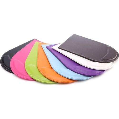 Double PU Leather Clipboard Mouse Non-Slip Pad Mice Mat Gaming+ Wrist Comfort Computer Desk Stationery Accessories Menu Folder