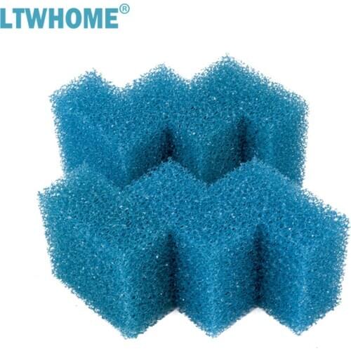 LTWHOME Pack of 6 Compatible Coarse Aquarium Filter Sponge Fit for Juwel Standard / Bioflow 6.0