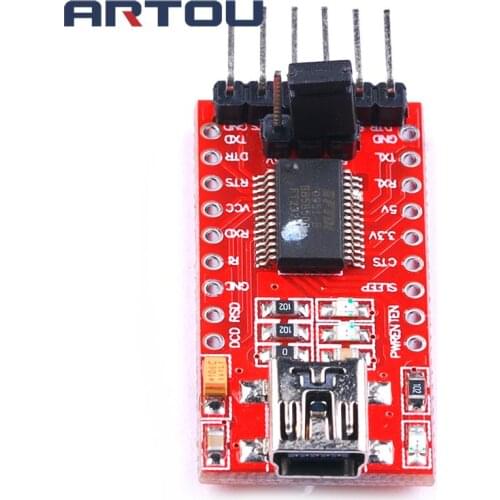 2pcs FT232RL FT232 FTDI USB 3.3V 5.5V to TTL Serial Adapter Module for Arduino Mini Port new original