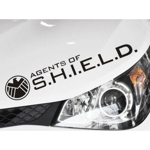 Agents Of shield car styling Reflective Car Sticker and decal for Toyota Chevrolet cruze Volkswagen Polo Honda Hyundai Kia Lada