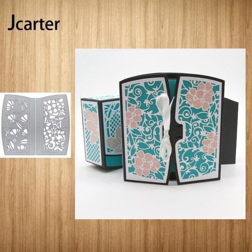 Greeting Card Cover Flower Vine Metal Cutting Dies Shape Scrapbooking Craft Die Cut Stencil Card Make Mould Sheet Decoration New